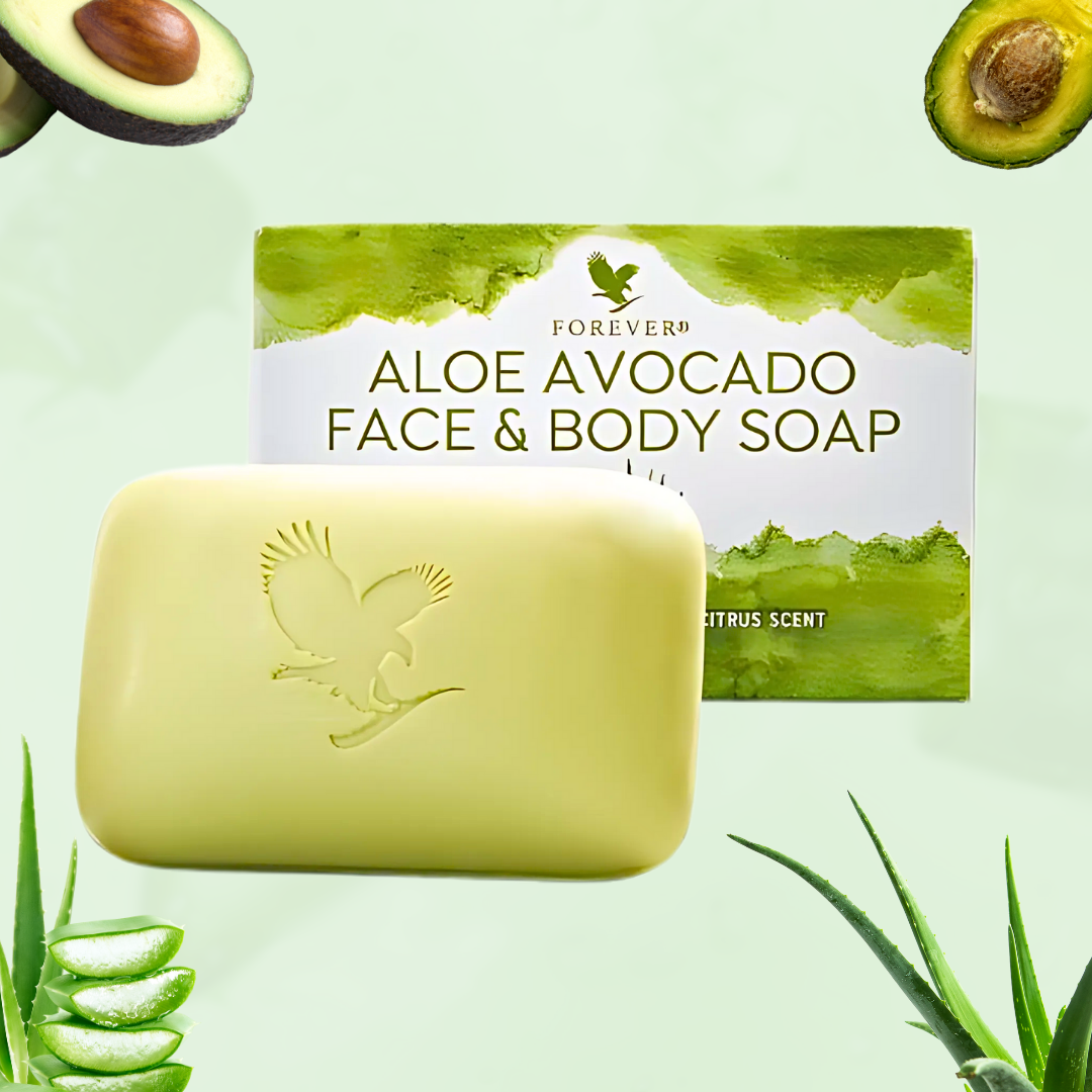 FOREVER Aloe Avocado Face & Body Soap 142g