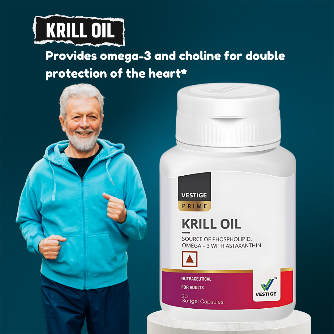 Vestige Prime Krill Oil. 30 softgels