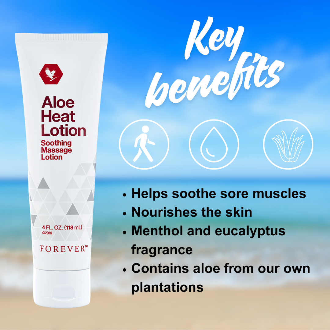 forever heat lotion 118ml