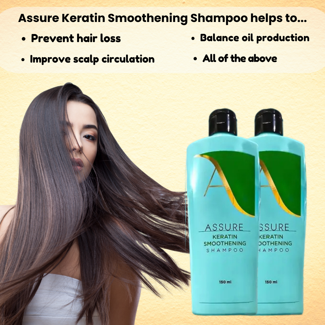 Assure Keratin Smoothening Shampoo 150ml