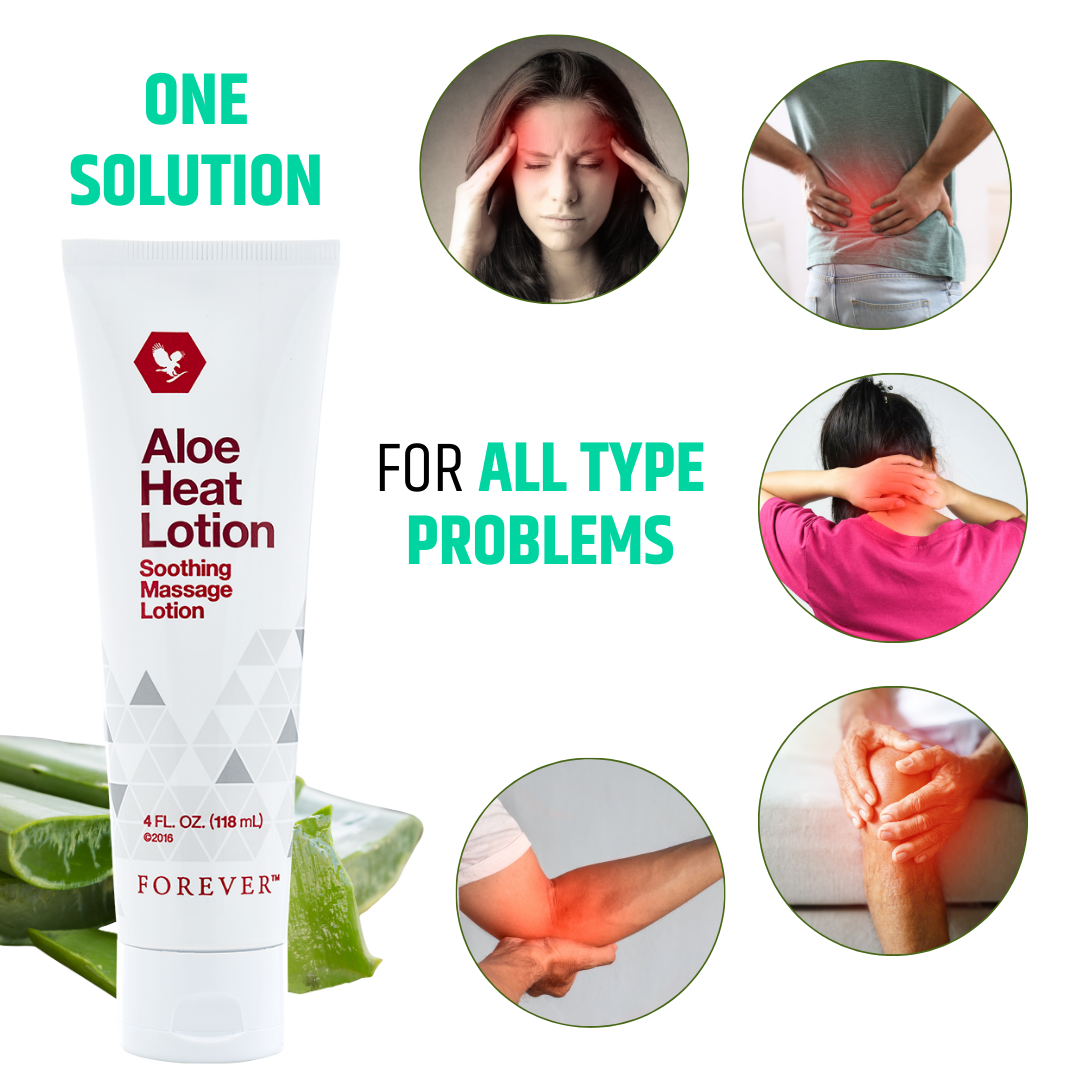 forever heat lotion 118ml