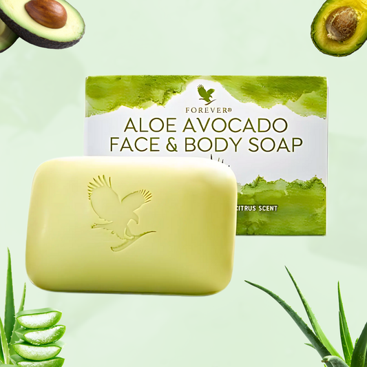 FOREVER Aloe Avocado Face & Body Soap 142g