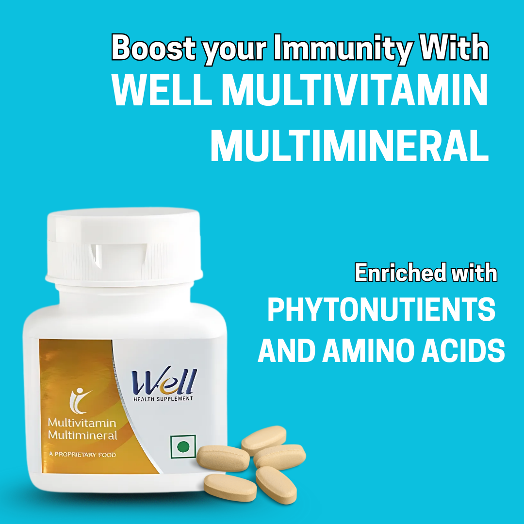 Well Multivitamin Multimineral Nutraceutical (30 Tablets; 1 Plastic Bottle)  (100 g)