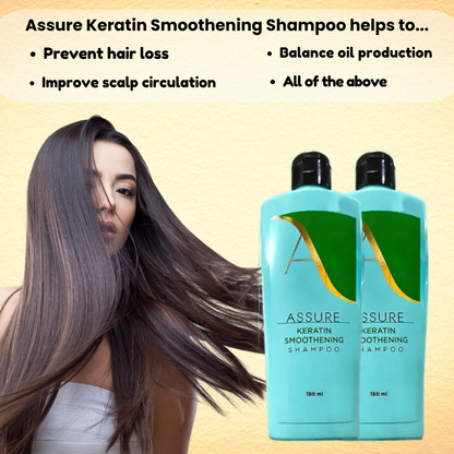 Assure Keratin Smoothening Shampoo 150ml