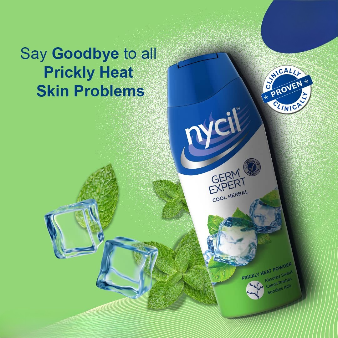 Nycil Germ Expert Cool Herbal 150g
