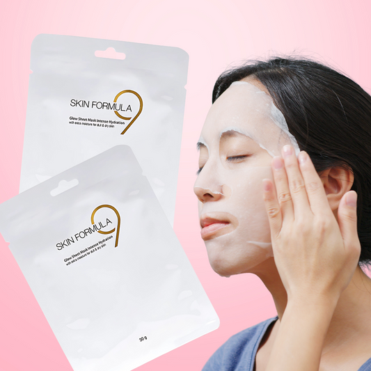 'Skin Formula 9 Glow Sheet Mask Intense Hydreation 30ml