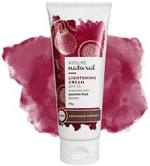 Assure Natural Lightening Cream SPF 15+ 75g