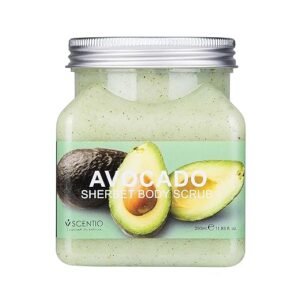 Scentio Avocado Brightening Sherbet Scrub 350ml (Made In Thailand)