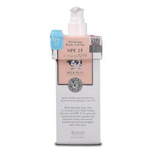 Scentio Milk Plus Organic Body Lotion Extra SPF25 250ML (Made In Thailand)