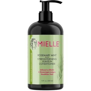 Mielle Rosemary Mint Strengthening Conditioner Infused with Biotin Cleanser 355 ML