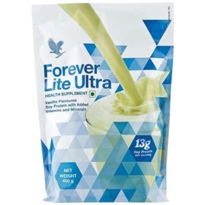 Forever Lite Ultra Health Supplement, Vanilla Flavoured Soy Protein 400 gram