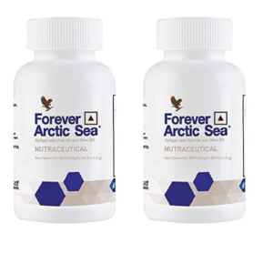 F.o.r.e.v.e.r. Arctic Sea Omega 3 Softgel With Fish Oil 60N (Pack Of 2) Reduced Risk of Heart Disease