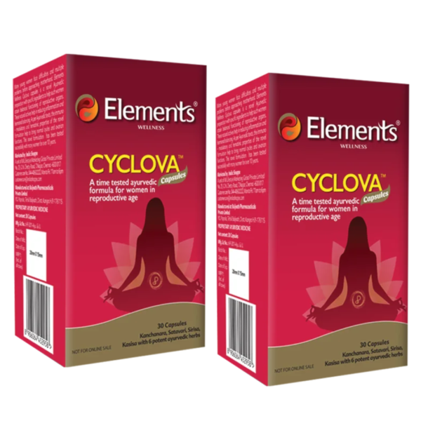 Elements Wellness Cyclova 30 Capsules