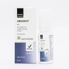 Vestige Prime Absorvit Vitamin B12 Sublingual Spray.