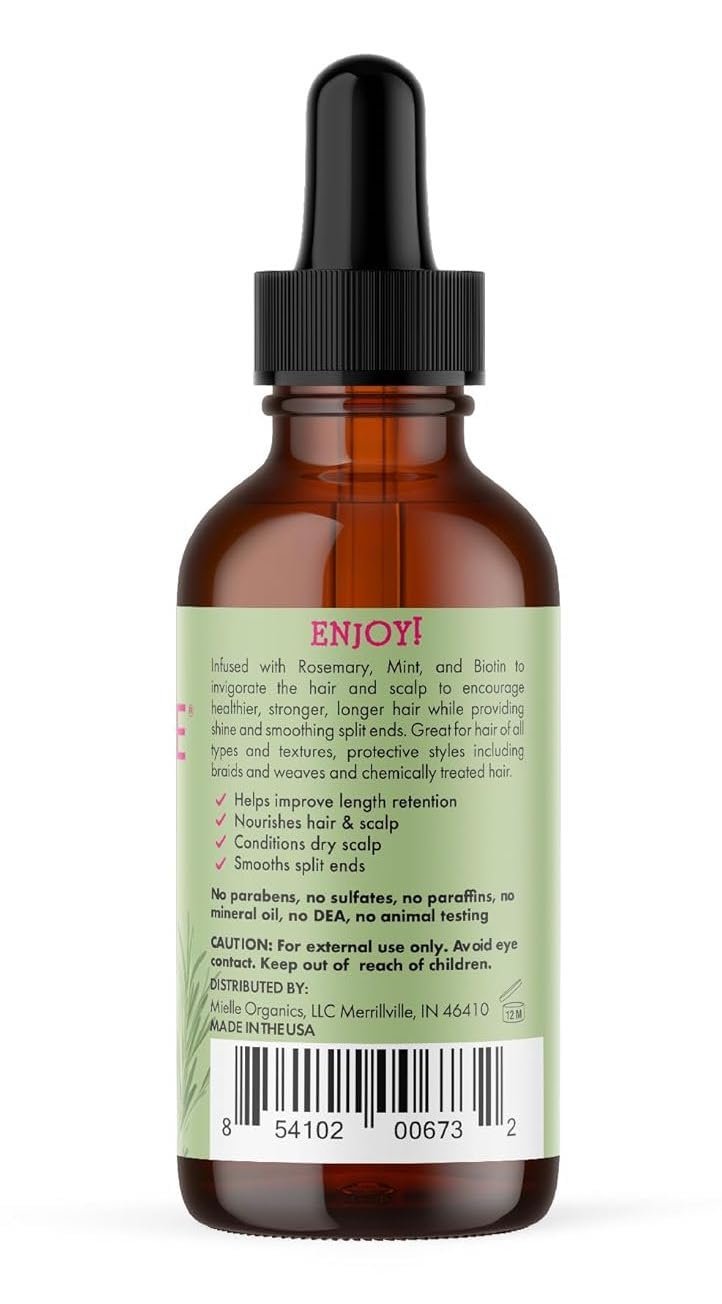 Mielle Organics Halmito Onion Shampo For Hair Growth And Hair Fall Control - With Red Onion Seed Extract, Black Seed Oil & Pro-Vitamin B5-100 Ml (59 Ml) - Image 2