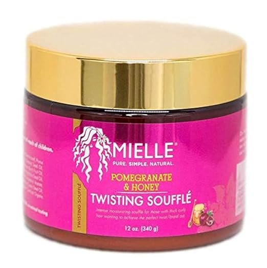 Click to see full view Mielle Natural Pomegranate and Honey Twisting Soufflé 340 Gram