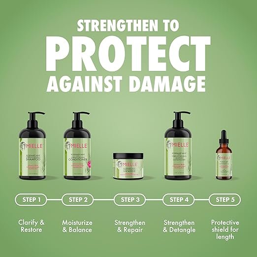 Mielle Organics Halmito Onion Shampo For Hair Growth And Hair Fall Control - With Red Onion Seed Extract, Black Seed Oil & Pro-Vitamin B5-100 Ml (59 Ml) - Image 4
